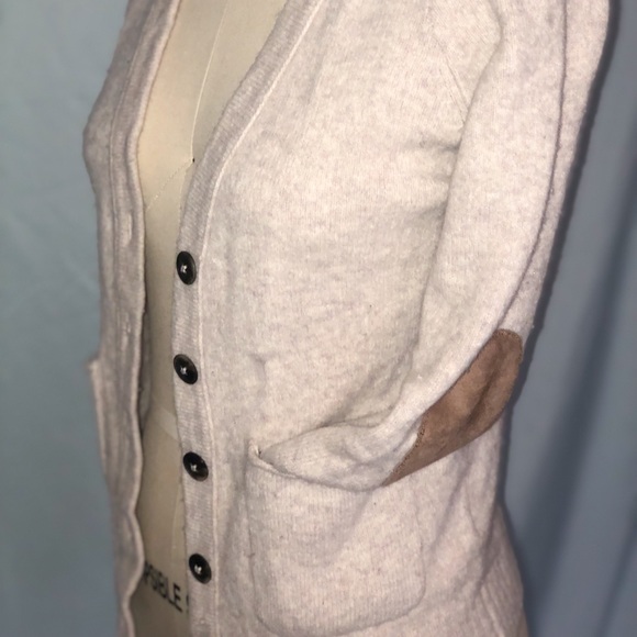 One Of A Kind Madewell Cardigan w/ Elbow Patches - Picture 2 of 5
